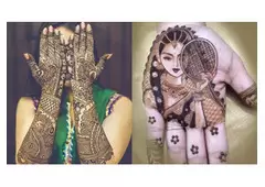 Captivate with Rajumehndiartist: 30 Years Crafting Bridal Beauty in Delhi