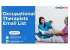 Get Certified Occupational Therapists Email List In USA-UK