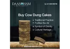 Cow Dung Cakes For Rudra Yagna 