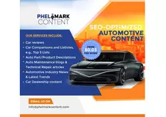 Get Premium, Hand-written Automotive Content From Just $0.03 Per Word