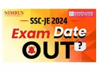 SSC JE 2024 Exam date Complete information